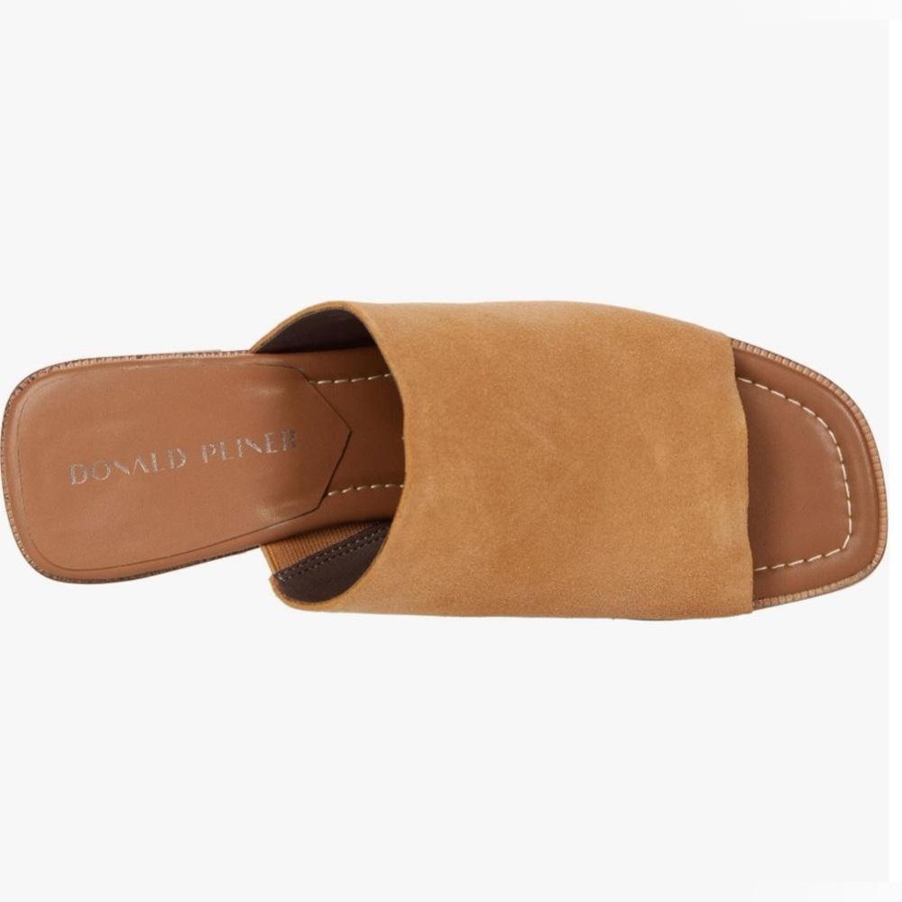 DONALD PLINER HAZE CALF SUEDE SADDLE NWT - Picture 5 of 15
